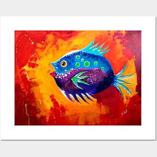 Box fish Posters and Art